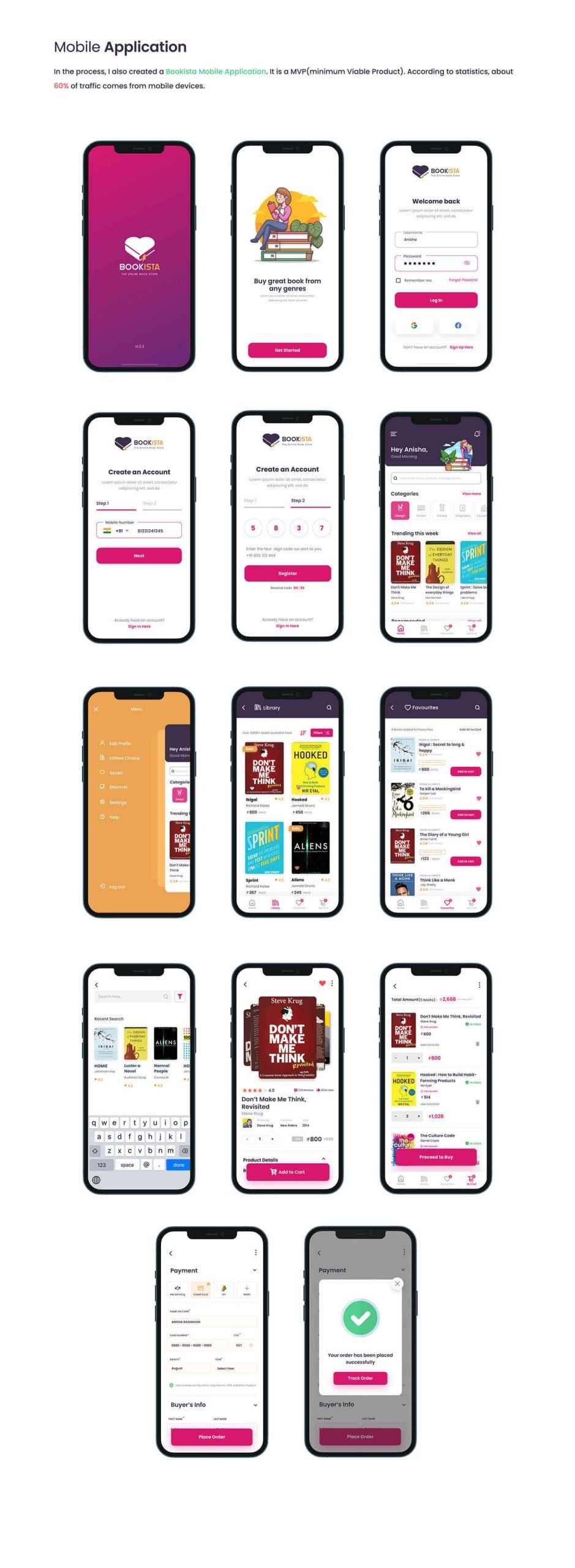 Bookista – UX Case Study 27 Bookista - UX Case Study 27