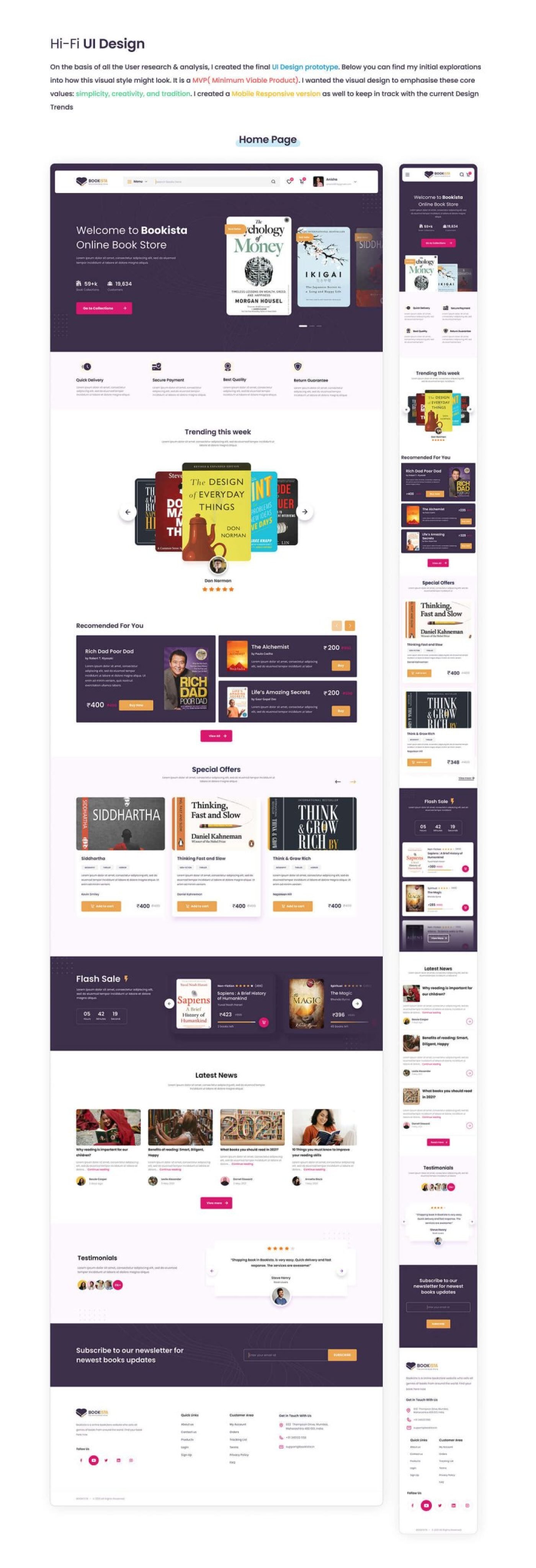 Bookista - UX Case Study 22
